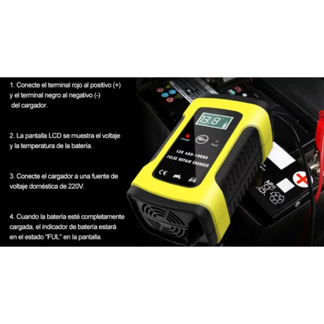 Cargador de Batería Inteligente - Battery Charger™